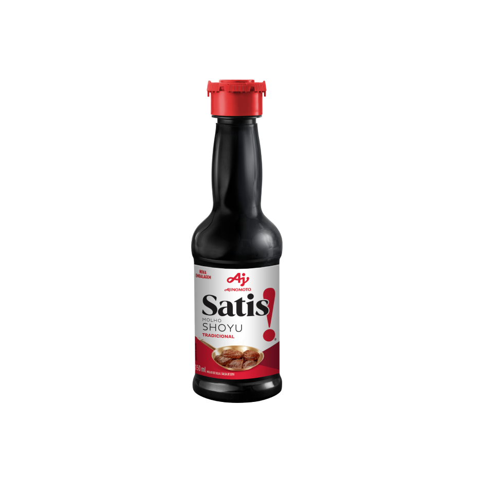 Embalagem de Satis Shoyu Tradicional 150 ml