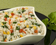 refratário com Arroz saudável