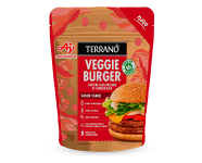 embalagem de Terrano Veggie Burger