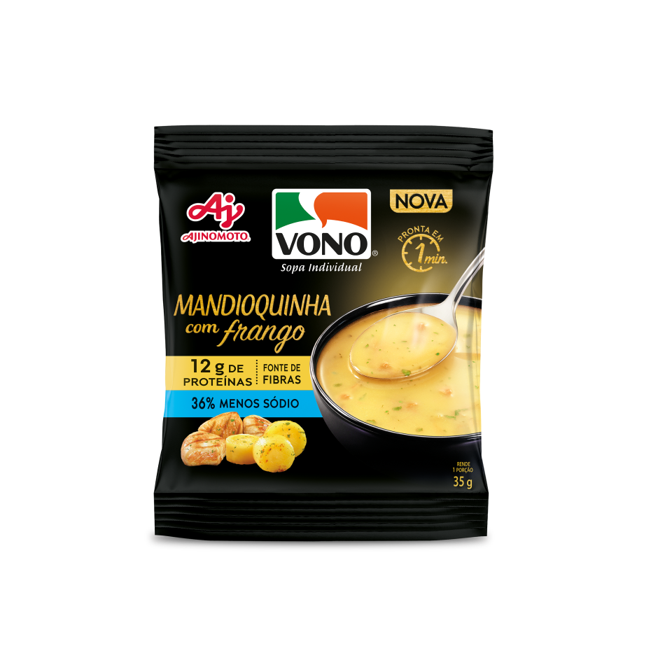 Sopa Mandioquinha com frango